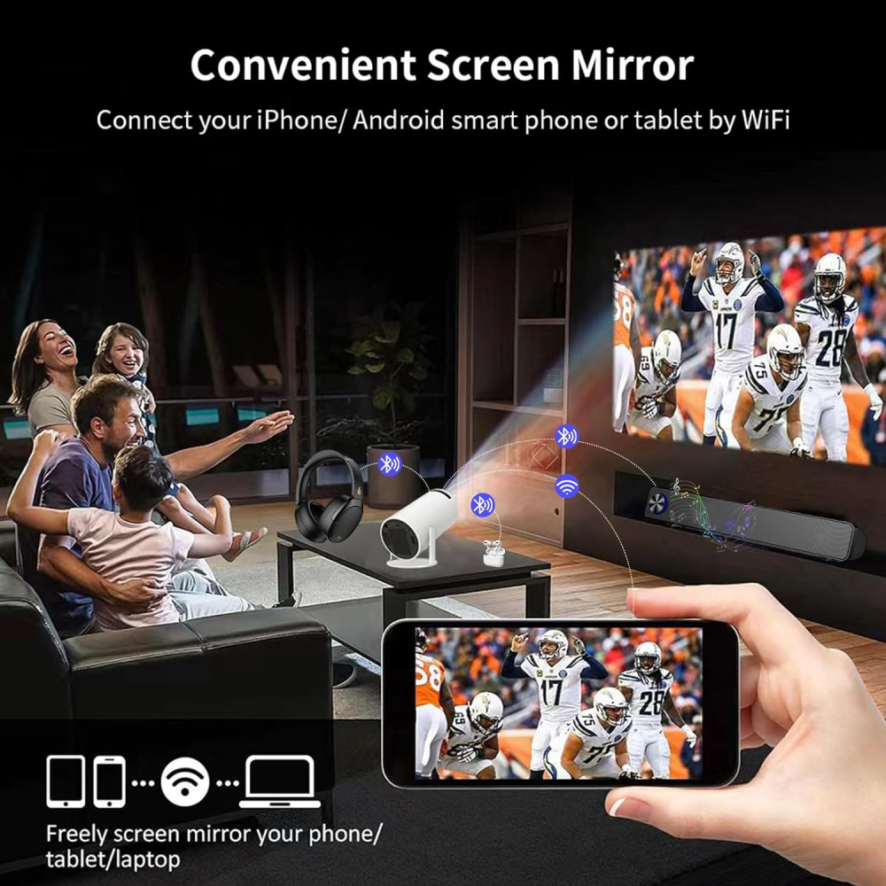 Miniatura 4 de Proyector tv 11 Bt 200ansi HY300